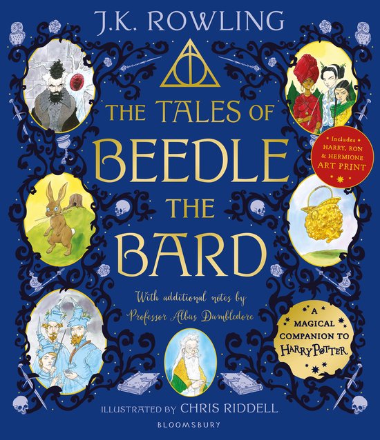 The Tales of Beedle the Bard - Illustrated Edition by J.K. Rowling