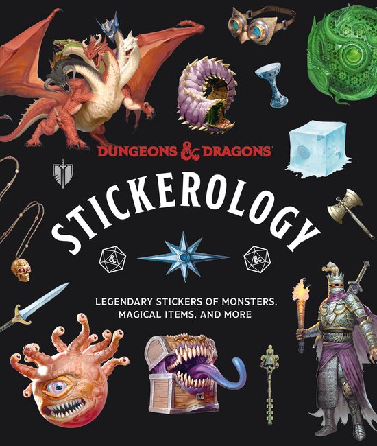 Dungeons & Dragons- Dungeons & Dragons Stickerology by Official Dungeons & Dragons Licensed