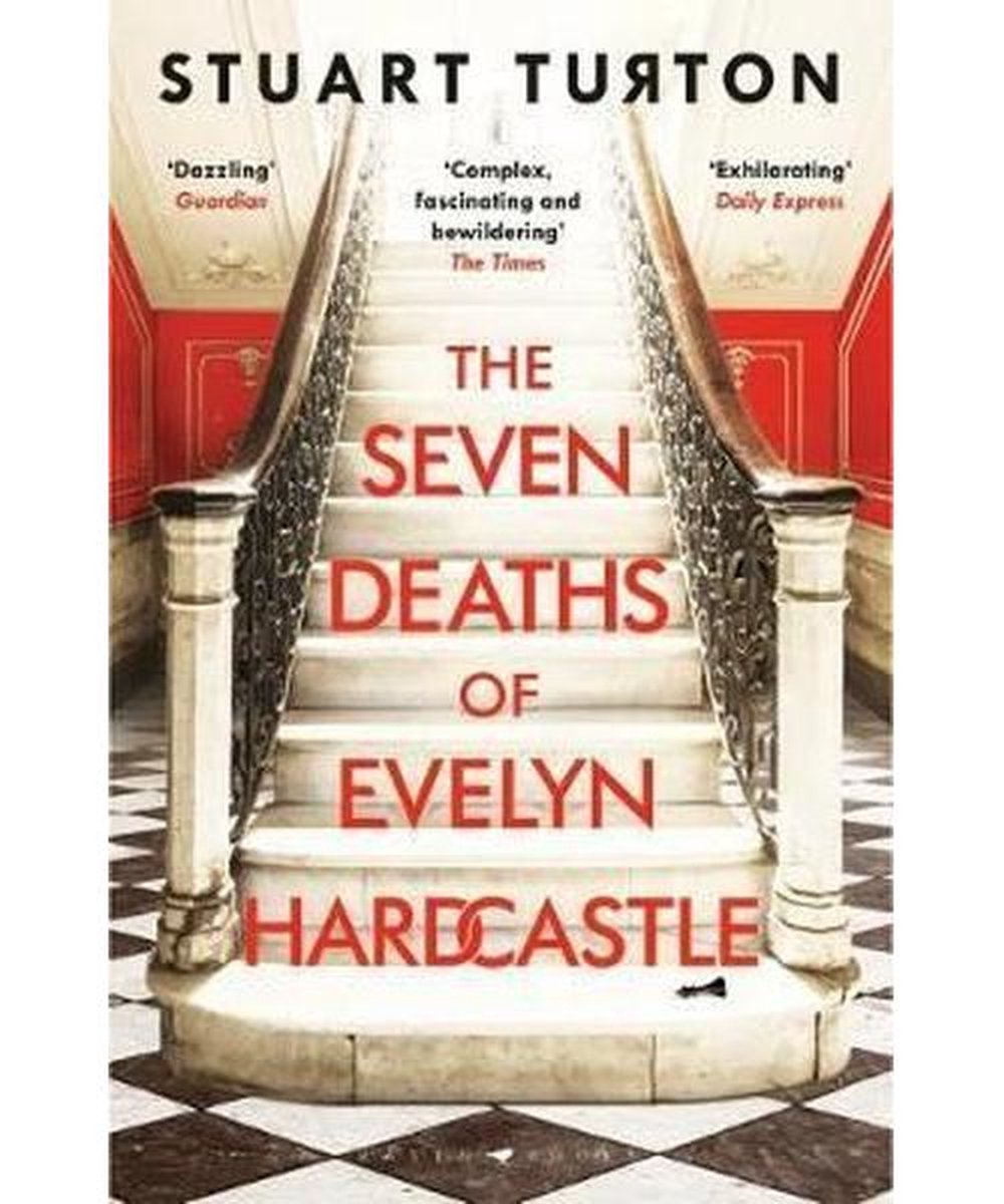 Seven deaths of evelyn hardcastle by Stuart Turton te koop op hetbookcafe.nl