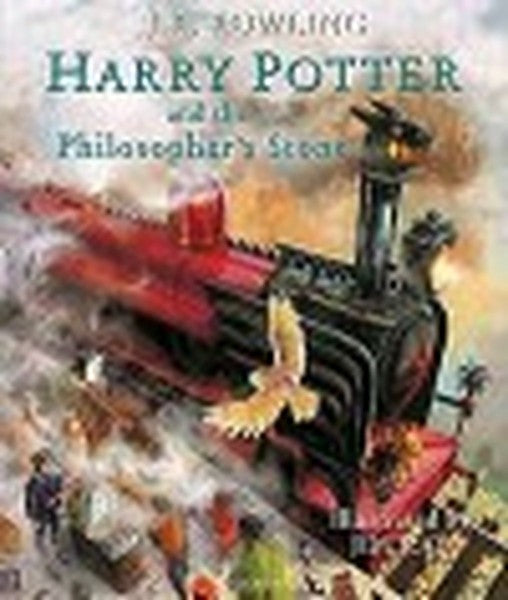 Harry Potter 1 - Harry Potter And The Philosopher's Stone | Illustrated Edition by J. K. Rowling te koop op hetbookcafe.nl