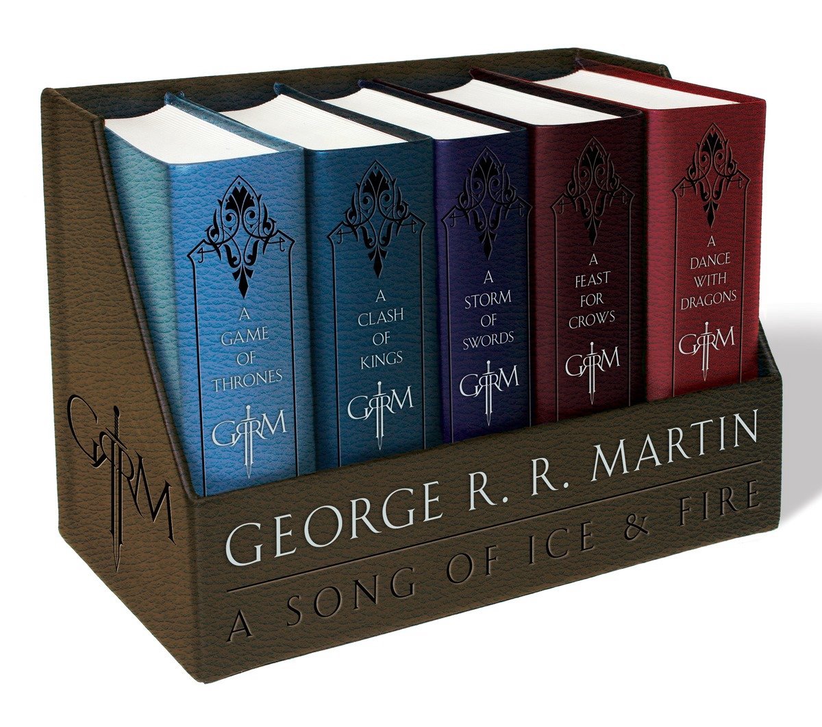 Game of Thrones Leather-Cloth Boxed Set by george r r martin