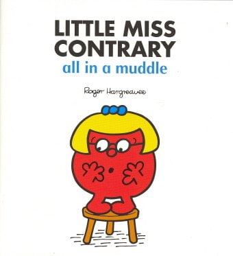 Little Miss Contrary by Roger Hargreaves te koop op hetbookcafe.nl