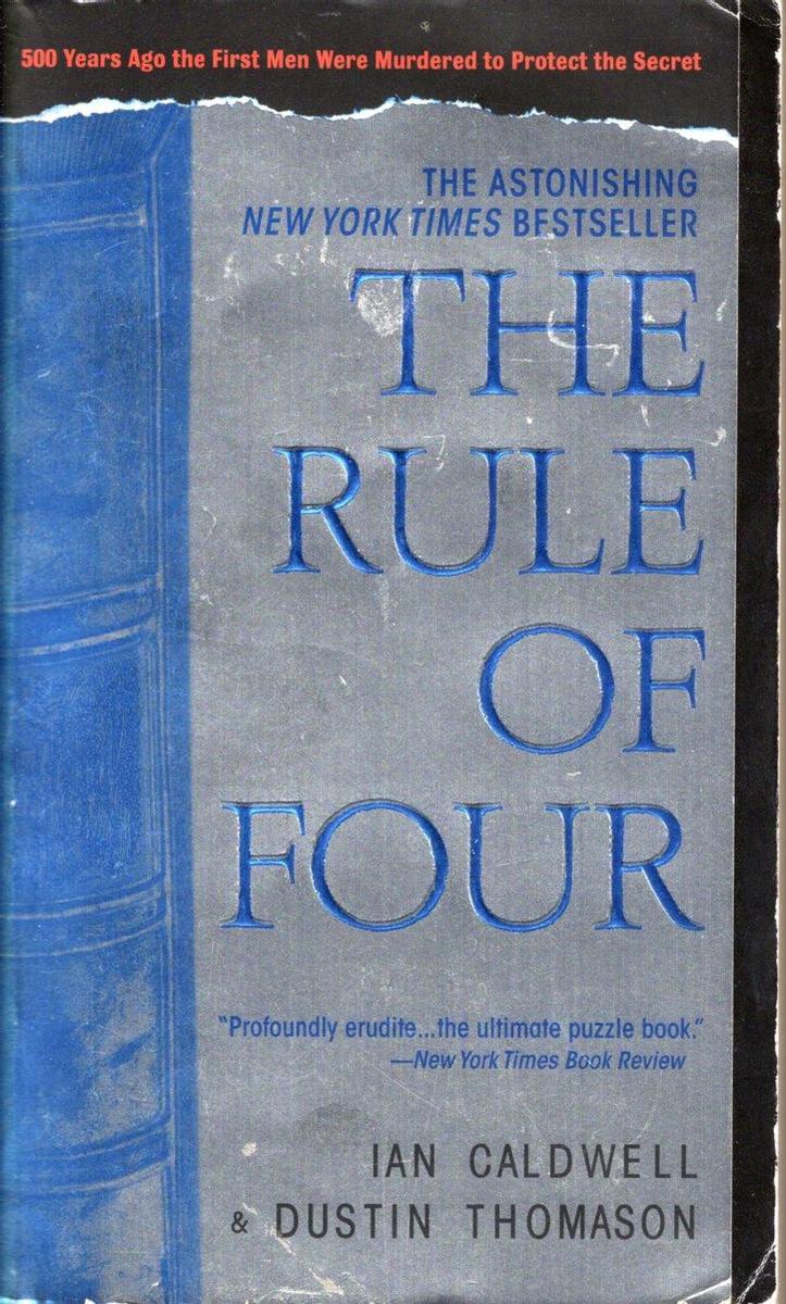Rule Of Four by Ian Caldwell te koop op hetbookcafe.nl