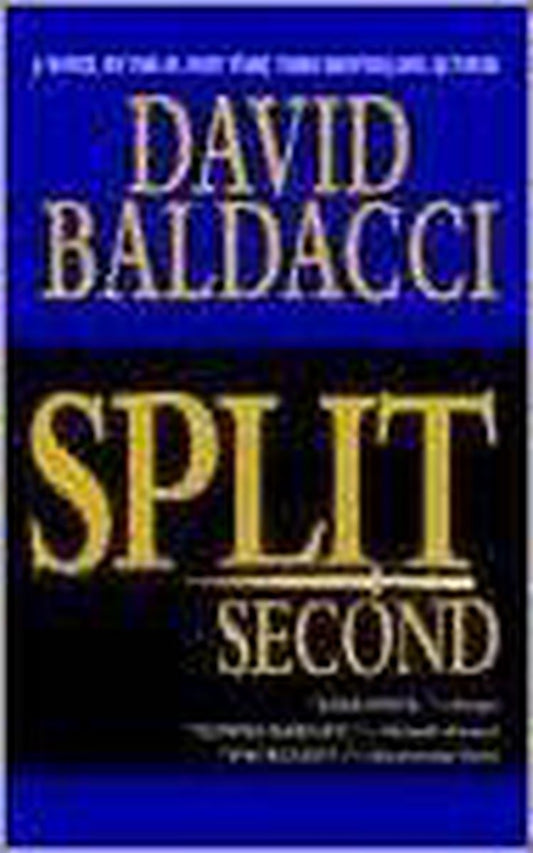 Split Second by David Baldacci te koop op hetbookcafe.nl