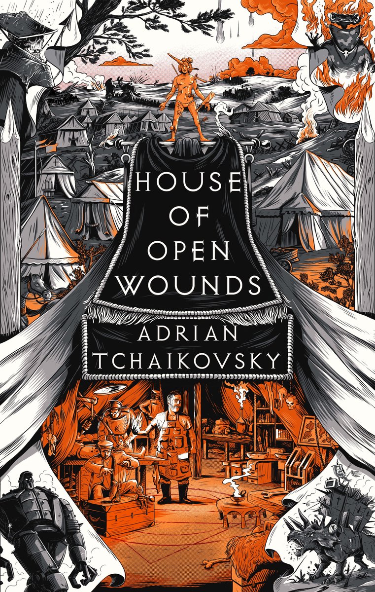 The Tyrant Philosophers- House of Open Wounds by Adrian Tchaikovsky