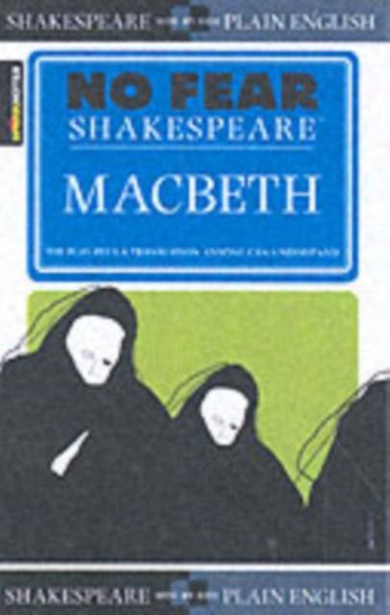 Macbeth (no Fear Shakespeare) by Sparknotes te koop op hetbookcafe.nl