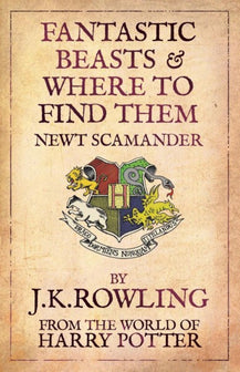 Fantastic Beasts And Where To Find Them by J.K. Rowling te koop op hetbookcafe.nl