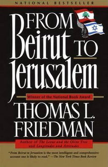 From Beirut To Jerusalem by Thomas Friedman te koop op hetbookcafe.nl