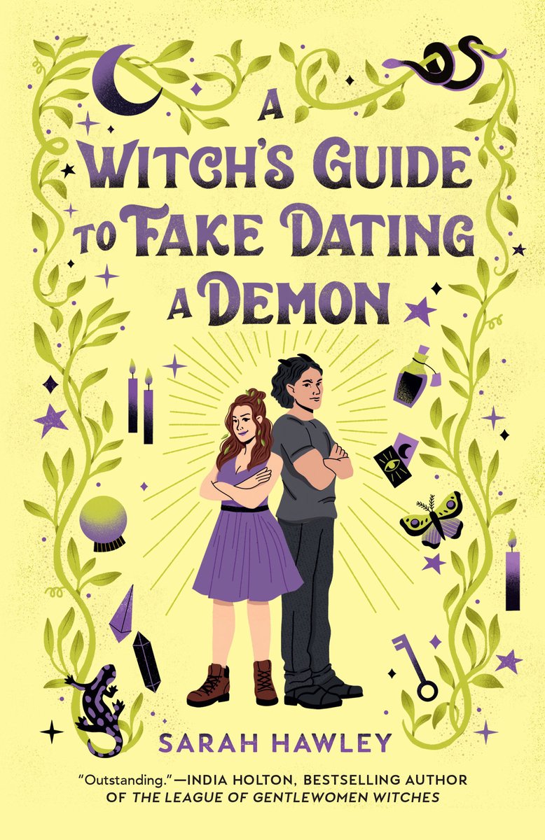 A Witch's Guide to Fake Dating a Demon by Sarah Hawley