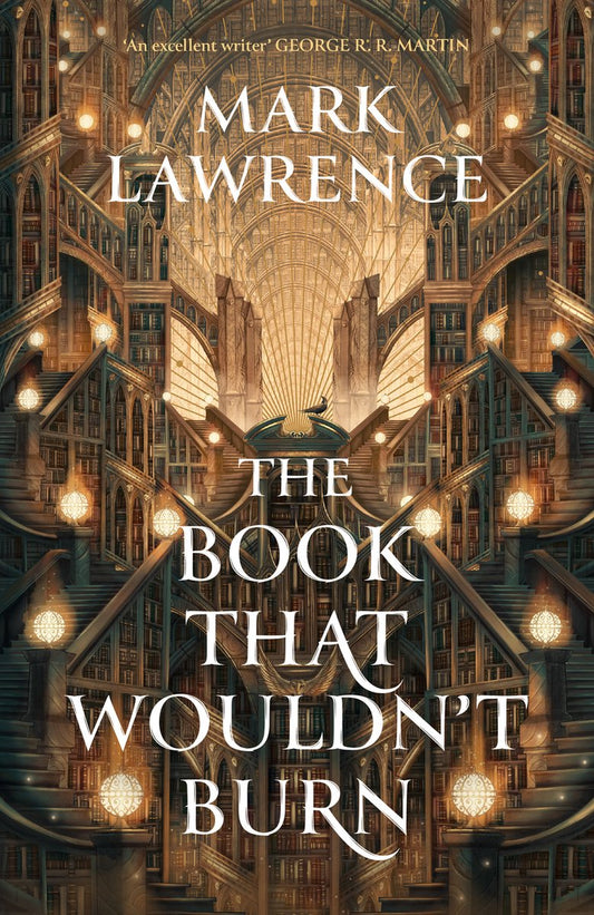 The Library Trilogy-The Book That Wouldn’t Burn by Mark Lawrence
