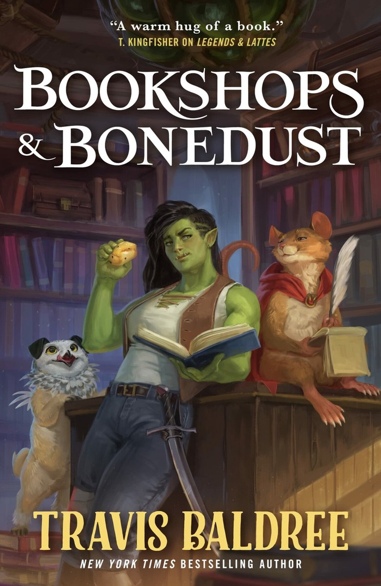 Legends & Lattes- Bookshops & Bonedust by Travis Baldree