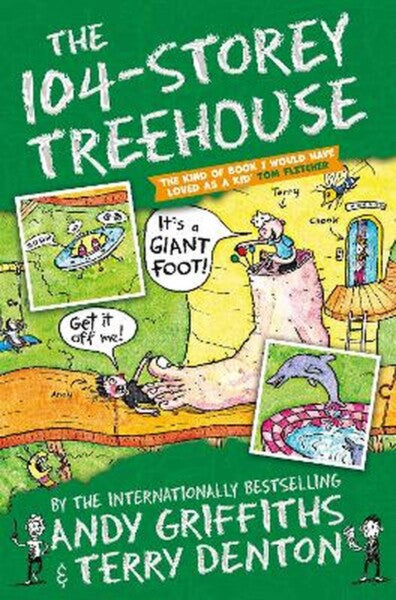 The 104-storey Treehouse by Andy Griffiths te koop op hetbookcafe.nl