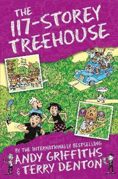 The 117storey Treehouse The Treehouse Series by Andy Griffiths te koop op hetbookcafe.nl