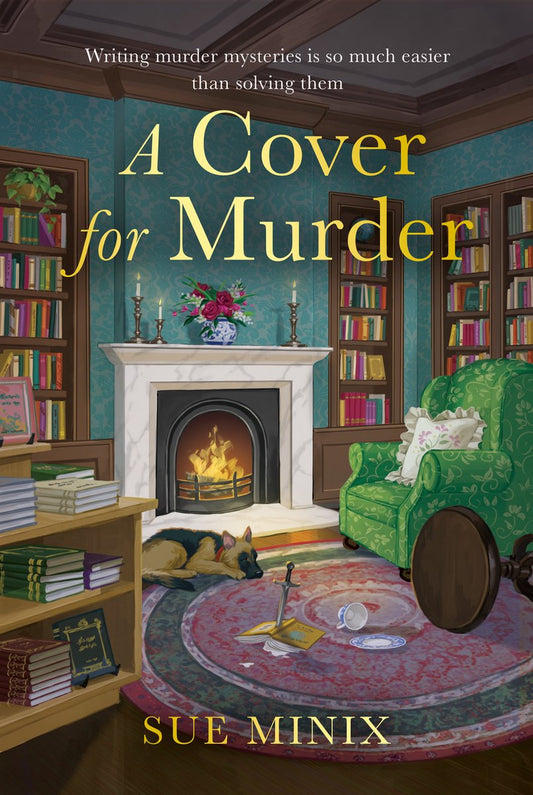 The Bookstore Mystery Series-A Cover for Murder by Sue Minix