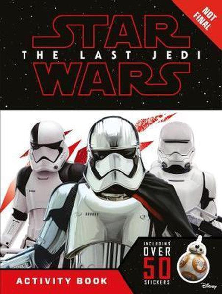 Star Wars The Last Jedi Activity Book With Stickers by Lucasfilm te koop op hetbookcafe.nl