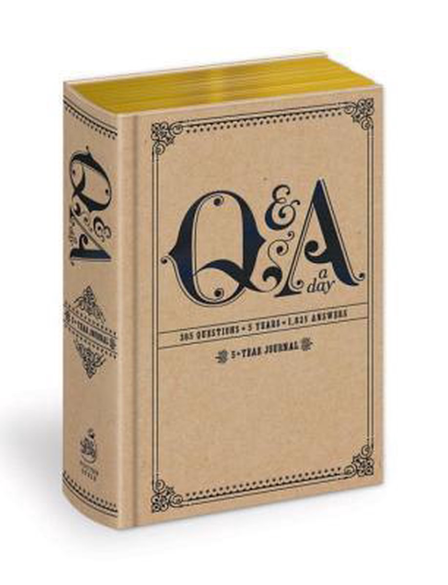 Q & A A Day Dagboek by Potter Gift te koop op hetbookcafe.nl