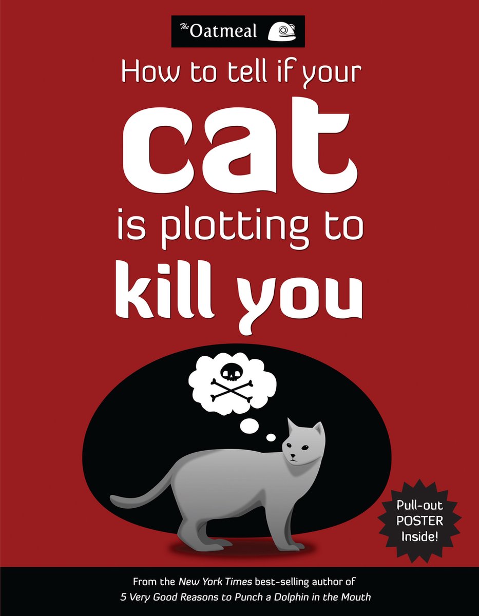 How to Tell If Your Cat is Plotting to Kill You by The Oatmeal