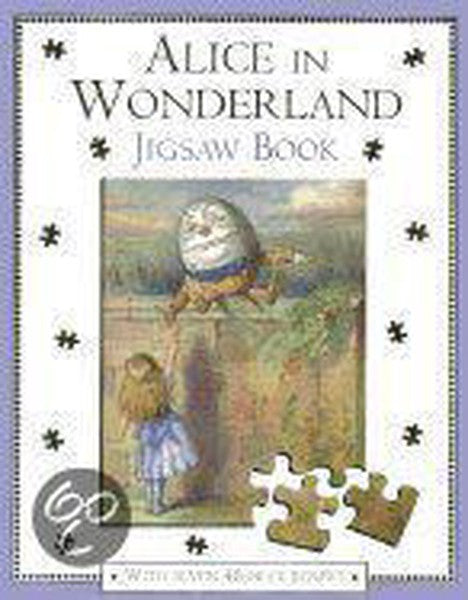 Alice In Wonderland Jigsaw Book by Lewis Carroll te koop op hetbookcafe.nl