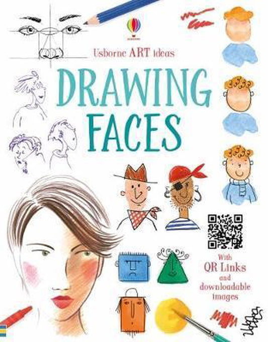 Art Ideas Drawing Faces by Rosie Dickins te koop op hetbookcafe.nl