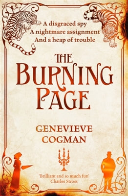 The burning page by Genevieve Cogman te koop op hetbookcafe.nl