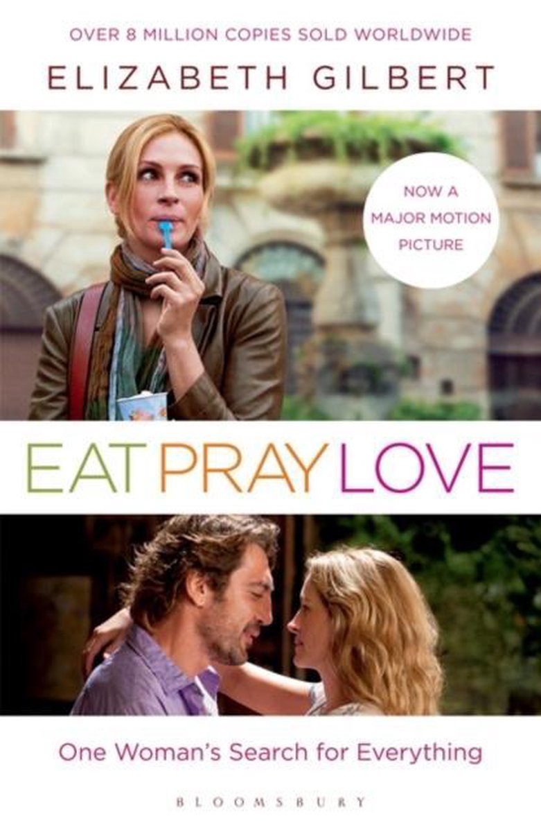 Eat, Pray, Love by Elizabeth Gilbert te koop op hetbookcafe.nl