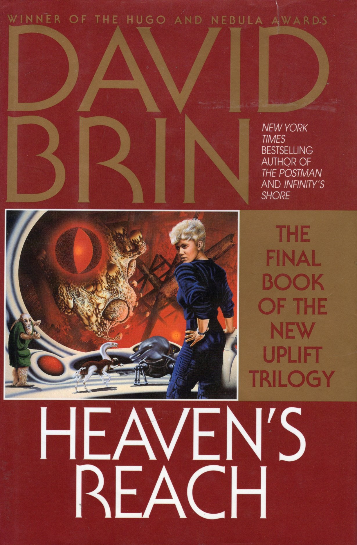 Heaven's Reach by David Brin te koop op hetbookcafe.nl